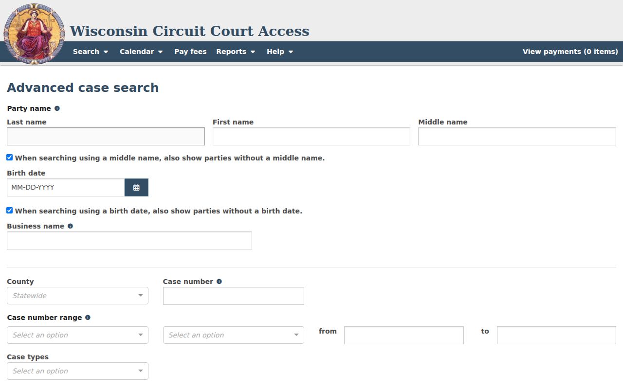 Advanced WCCA filters used to identify an Iron County case