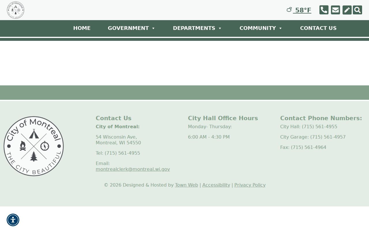 Montreal city calendar separate from court docket dates