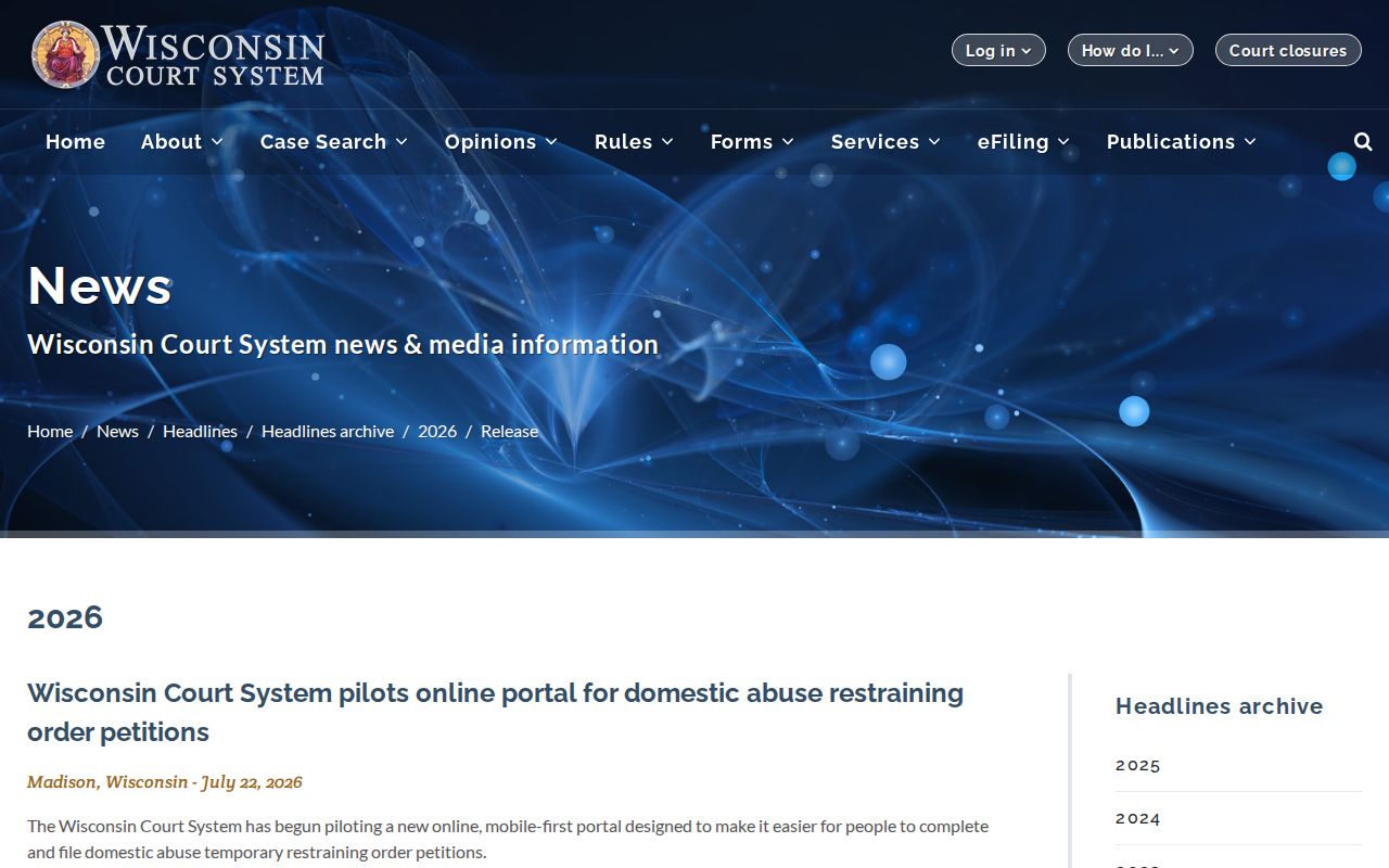Iron County case lookup statewide court access technology news
